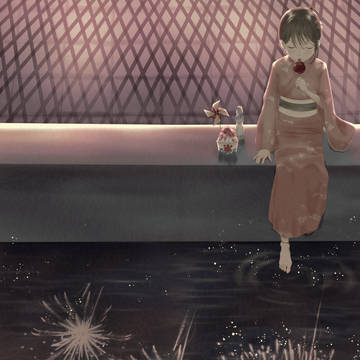 水面の祭り