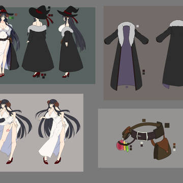 Sheep Girl Reference Sheet