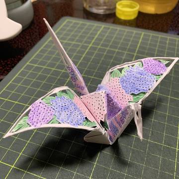 立体切り絵【切らせていただきました】