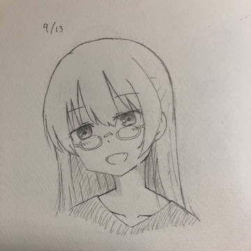 練習絵9/13