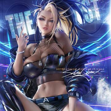 KDA阿卡丽 KDA Akali pinup