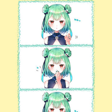 るしあちゃん投げキッス👄💕