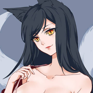 ∠( ᐛ 」∠)＿Ahri