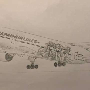 Fictional Anime Aviation draws
