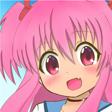 落書き:Angel Beats!のユイ