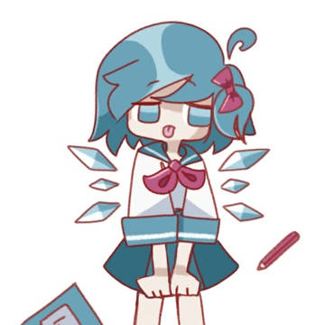 Cirno goes 2 school