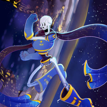 Outertale Papyrus