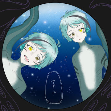 海の中の星空