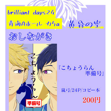ブリデ24 おしながき
