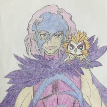 描いてみたファルセット様と半魚人バリトンのイメージ的なの