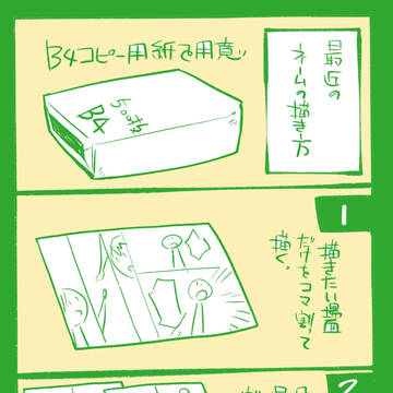 ネームの描き方。