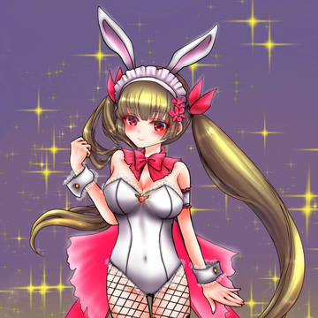 花騎士　バニーなデンドロビウムさん