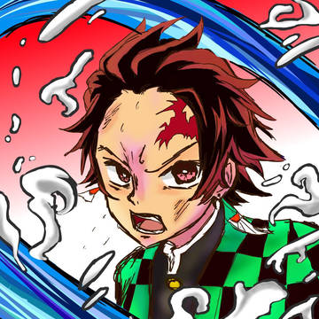 【鬼滅の刃】炭治郎描いてみた