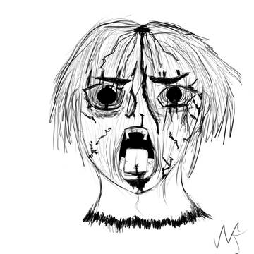 screaming face 2
