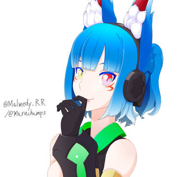 モデラーさん家のガールプラモお絵描き