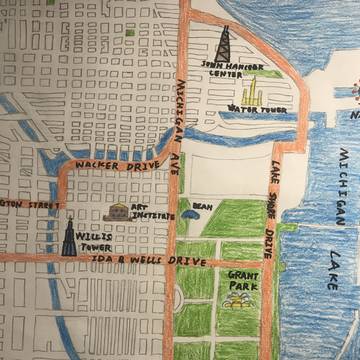 Chicago Downtown Map