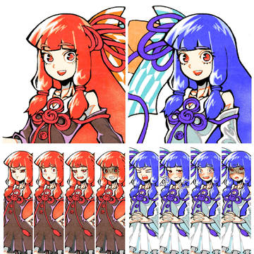 琴葉姉妹立ち絵素材