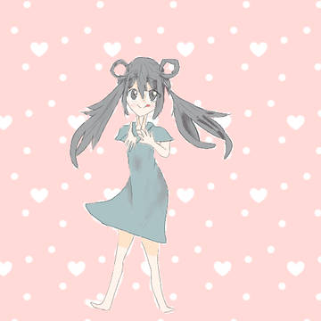 初心者姉妹で6番目くんを描いてみました!