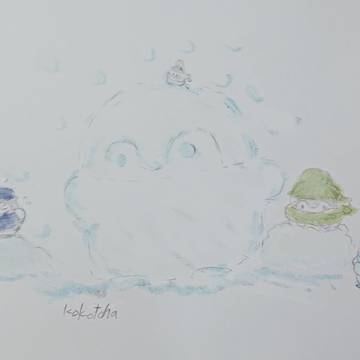 雪遊び