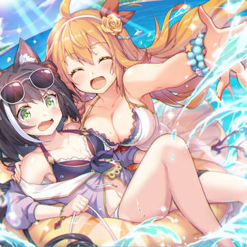 水着ペコキャル
