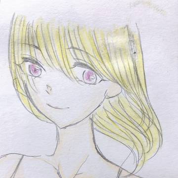 久々のカラー絵