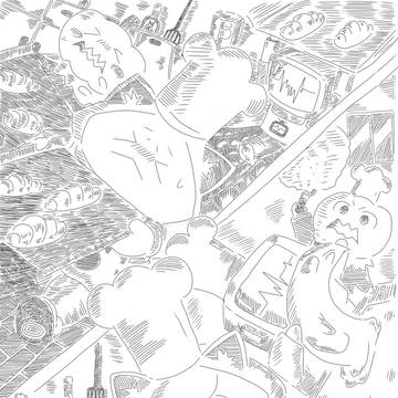パン工房のパン作り