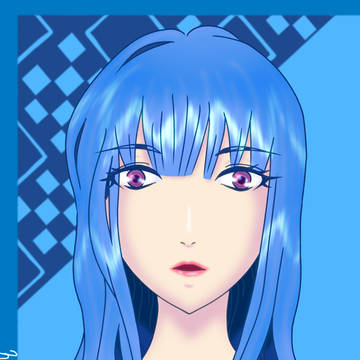 青