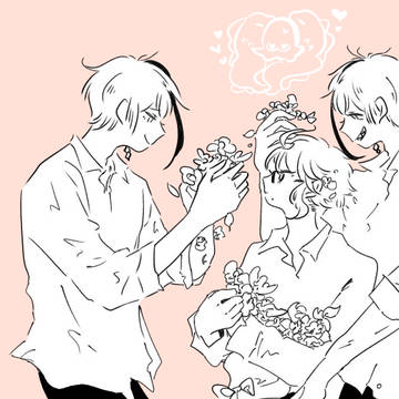 花を贈る