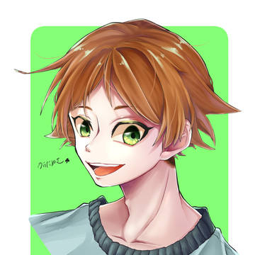 うらたぬき　落描き