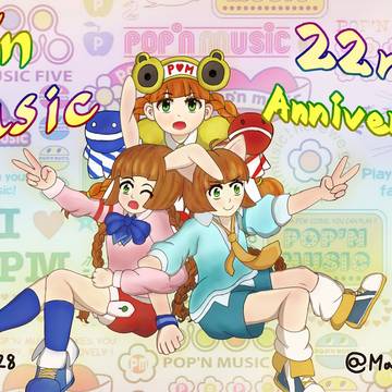 祝!pop'n music 22周年!
