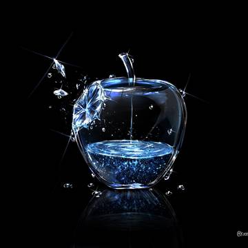 glass Apple