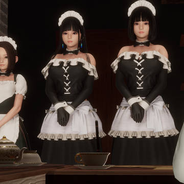【HS2】HS2キャラ配布 メイドさん編その2