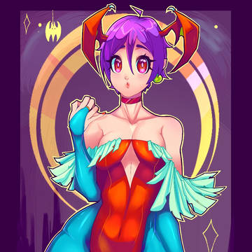 Lilith Aensland (Fanart/ Redraw)