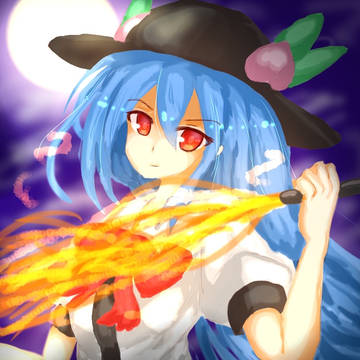 厚塗り?風天子ちゃん