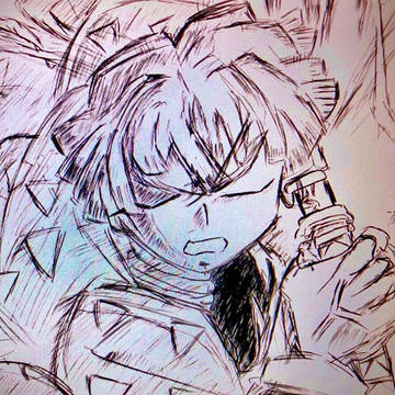 模写　我妻善逸