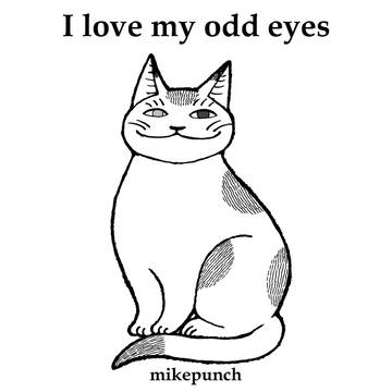 I love my odd eyes.