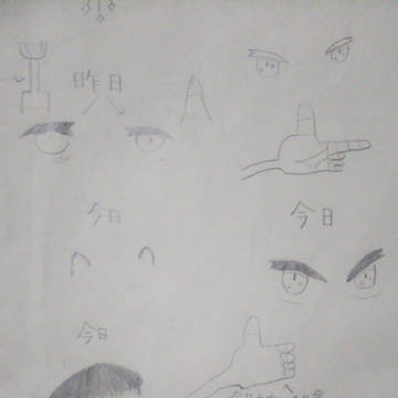 ただ単に描いた奴下手だよ〜