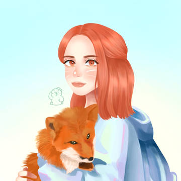 여우와 소녀
