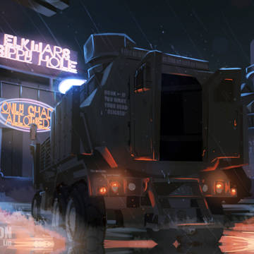 Commission - Night raid