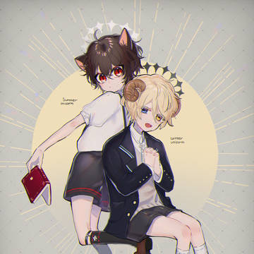 猫と羊