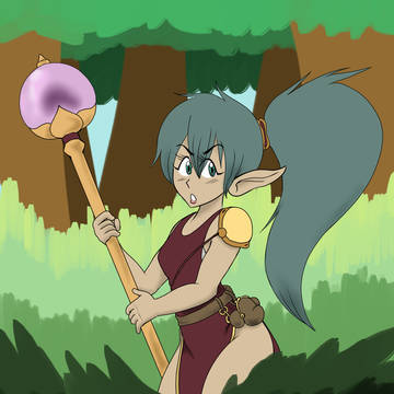 Elf Drawing