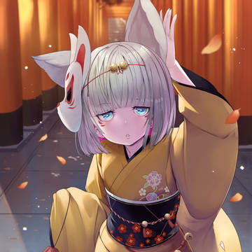 銀狐の娘