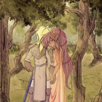 騎士とダークエルフ