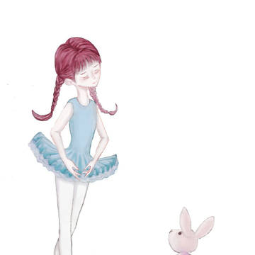 うさちゃんのバレエレッスン