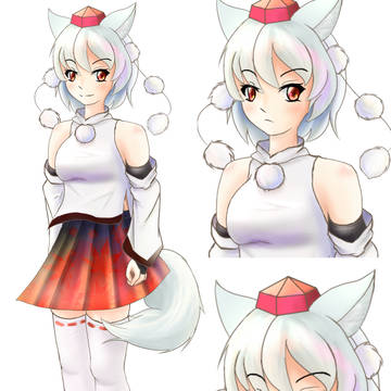 立ち絵　犬走椛