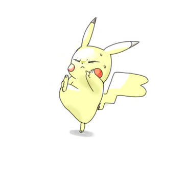 ピカチュウ I字バランス