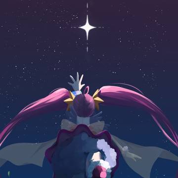 星を追いかける少女