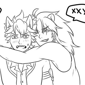 レオジャク他落書き