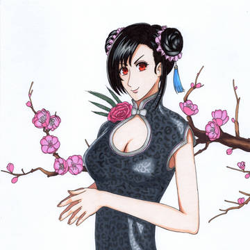 蒂法旗袍