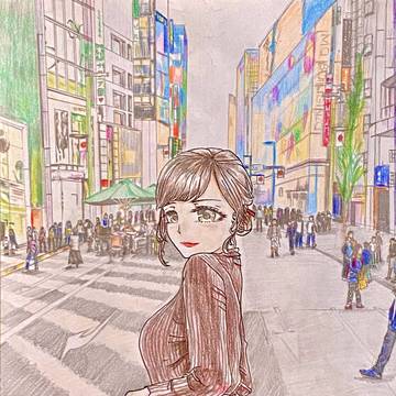 Beautiful Woman in Ginza ver 2
